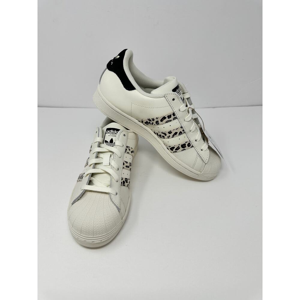 Adidas -* 3 day Sale* Superstar stripes off white US size women's  7.5